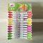 Maple Leaf Pattern Plastic Clothespins Laundry Clips Soft Grip Pegs Clothes Line Clips