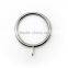 Brushed Nickel Plated Curtain Metal Rod Ring Fixed Eyelet Inside Diameter 43mm - 4 Colors