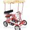 used four wheel quadricycle two person surrey sightseeing bike