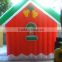 Merry Christmas inflatable Santa House with customized size and shape