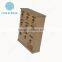 Wooden tea box with drawers