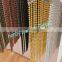 6mm Space Hanging White Metal Bead String Divider