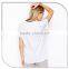 Black round neck game over white t-shirt
