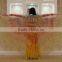 Yifusha gradient feather printed isis wings