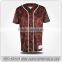 Sublimation custom high quality dry fit baseball jersey,woman plain stripe baseball jersey
