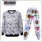 custom long sleeve sweat shirt wholesale crewneck sweatshirt & sweat pants
