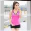 Bodybuilding Gym Tank Top Mesh Crop Gym Women Fitness Top