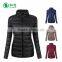 European Style Winter Shiny Ultra Light Thin Foldable Women Goose Down Jacket