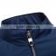 Men's High Quality Solid Color Casual Bomber Jacket With Stand Collar