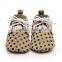 Low MOQ wholesale china baby shoes dots factory oxford shoes