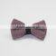 Top Popular Design Solid Color Knitted Bow Tie For Good Dress Accessories