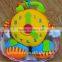 Hign quality infant crib hanging baby toy O'clock shape plush baby toy