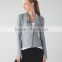 Wholesale Custom Fashion Design Sportswear Fleece Bomber Jackets Women Sublimation Lightweight Jackets