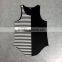 Guangzhou Shandao Wholesale Custom Cheap Striped Curved Hem sport clothes for man