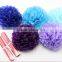 Best fashion Colour Tissue Pom Poms for parties