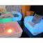 Hotel Glowing LED Lighting Combination Sofa