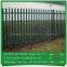 Security metal picket fencing triple point steel palisade fence for sale