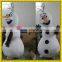 100% in-kind shooting cheap olaf costume snowman olaf mascot costume for adult