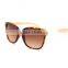 fashion UV400 natural bamboo sunglasses PC frame AC smoke lenses sunglasses RT8809