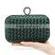 fancy Women woven clutch bag purse Evening handbag /shoulder bag Bridal Wedding Purse Party bag Handbag