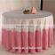 Customized Hotel Round Cheap Dining Table Cloth