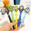 generalized cartoon character rubber ball pen