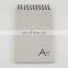 150gsm 60 Sheets Peforated Wire Bound Grey Hard Cover A5 Sketch Pad