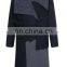 British Stylish Asymmetrical Wool Coat Warm Winter Women Coat (16120901)