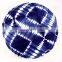 Indian Handmade Abstract Round Meditation Ottoman Cover Hand Tie Dye Shibori Print Round Pillow Cover Cushion Cover Pillow Case