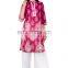 2017 New Design Kurtis Designer 100% Cotton 3/4 sleeve Lady Kurti Manufacturer Jaipur India