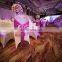Simple Style Romantic Ruffled Cheap Wedding Chair Covers