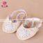 X-8057 Wholesale Women Colorful Beaded Half Soft Sole Ballet Shoes