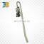promotional gift panda silver custom metal bookmark