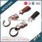 Custom PU leather keychain factory