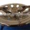 Small stainless steel coated chrome gas burner, single cooking burner with ignition