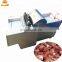 Stainless steel frozen chicken beef cube slicing cutting machine price