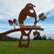 Corten Steel Animal Sculpture Art