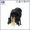 30V 8 Pin 90° Receptacle A, B & D-Coding M12 Male for Ship wire harness