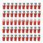 50x Pure Red T10 Wedge SMD 5050 LED Interior Light bulbs W5W 161 158 192 168 194