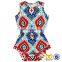 Vintage Floral Cheap Summer Bodysuit Newborn Baby Clothes Pom Pom Romper
