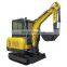 cabin mini excavator mini excavator towable mini bagger for sale