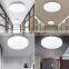 shenzhen lighting high energy saving good brightness white round microwave motion sensor LED surface mount  Ceiling Light