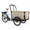 Pink cargo bike with Aluminum cabin