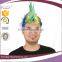 cheap wholesale crazy color synthetic sports cock fan wigs