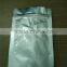 Plastic aluminum zipper bags with de-gassing valve