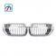 New 4 Door Left Right Chrome 3 Series E46 Front Grill for BMW E46