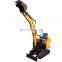 Low-Consumption micro excavator with hammer mini excavator ce certified