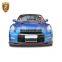 New Arriving Nismo Style Half Carbon Fiber Car Body Kit For Nissan GTR R35 Front Bumper Rear Bumper