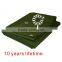 Olive Green Polyester Cotton Heavy Duty Waterproof Canvas Tarps