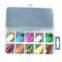 10pcs/Set Free Sample Metal Trout Spoon Fishing Lure Set Trout Bass Spoons Small Hard Sequins Spinner Spoon